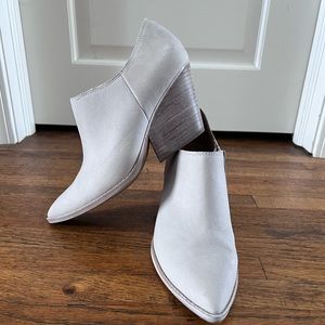 Franco Sarto Light Gray Booties